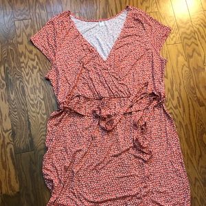 Never been worn cute wrap dress